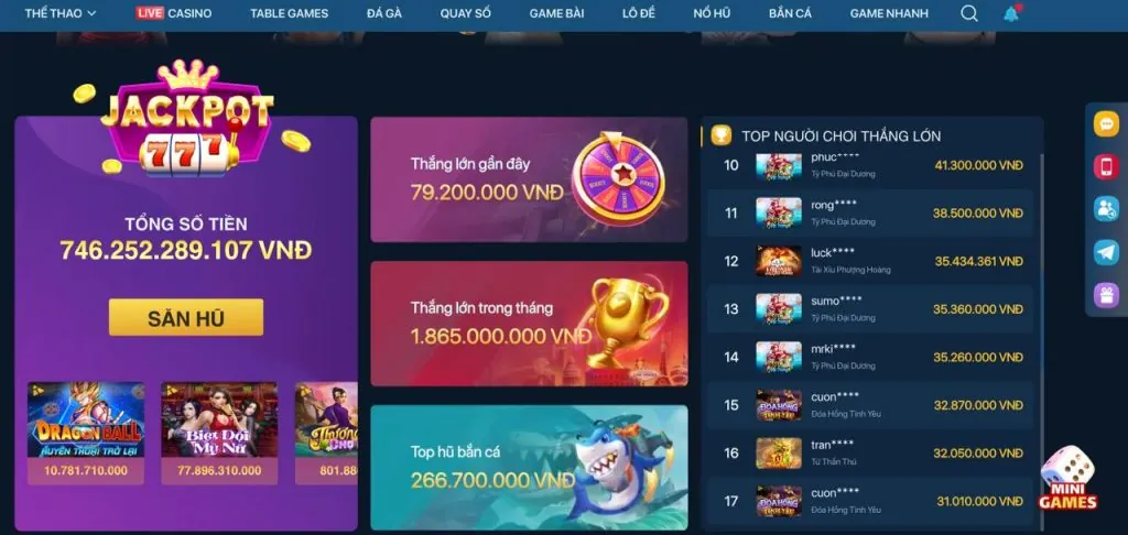 Cập nhật nền tảng và tính năng mới 98win5